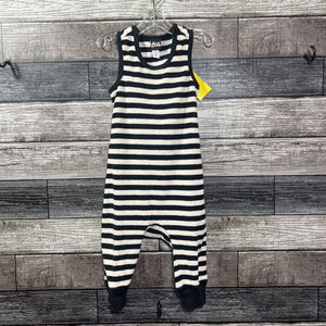 TEA SLEEVELESS TERRY LONG ROMPER 9-12 MO
