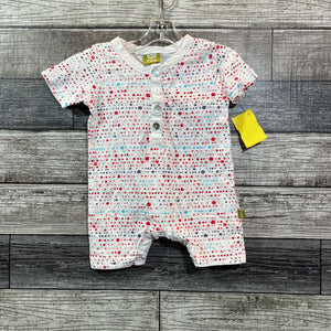 NUI SS ORGANIC COTTON SHORTIE 3-6 MO