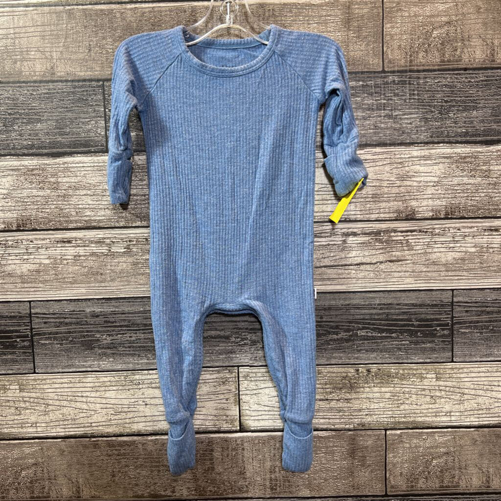 LITTLE SLEEPIES BAMBOO FOOTIE CRESENT ZIPPY 0-3 MO