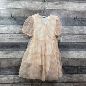 ZARA LINED TULLE WRAP DRESS 7