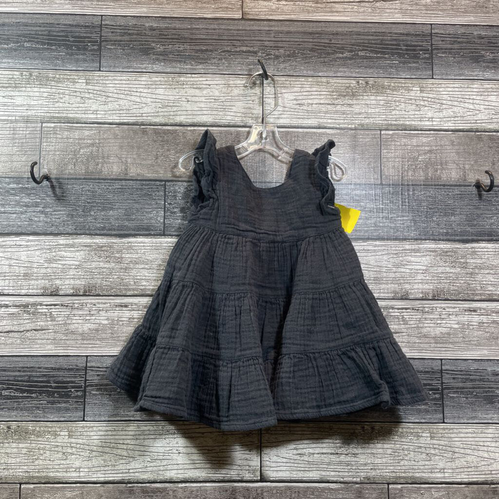 GAP SS LINED TIERED DRESS 6-12 MO