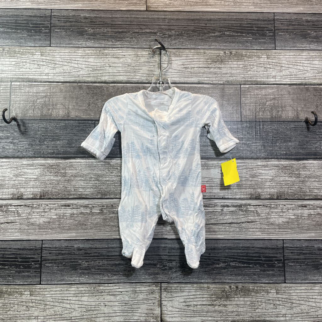 MAGNETIC ME BAMBOO FOOTIE PJ PREEMIE