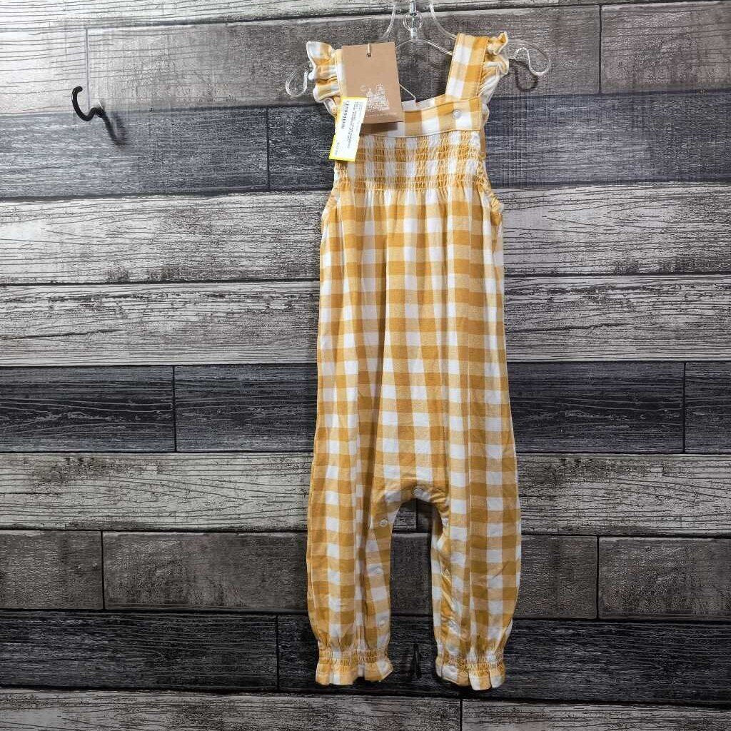 NWT ANGEL DEAR BAMBOO TANK ROMPER 12-18 MO