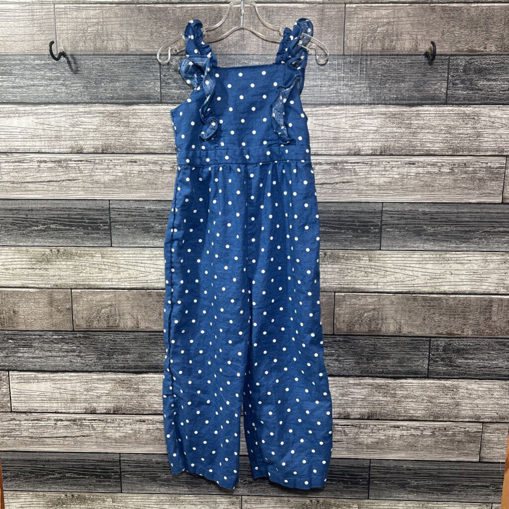 GAP COTTON / LINEN TANK CROPPED JUMPSUIT 5