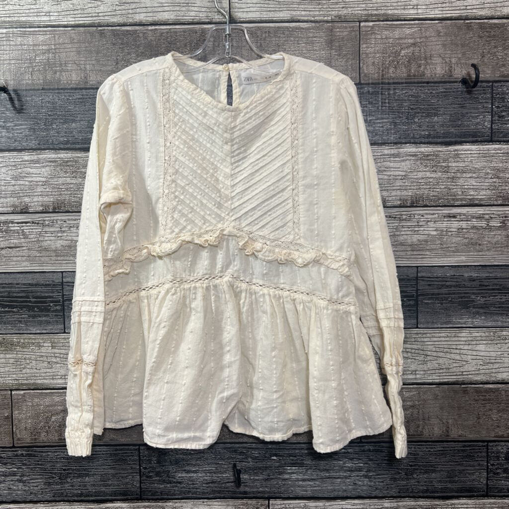 ZARA EYLET BLOUSE 11/12