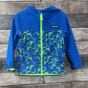 LANDS END FLEECE JACKET 2T
