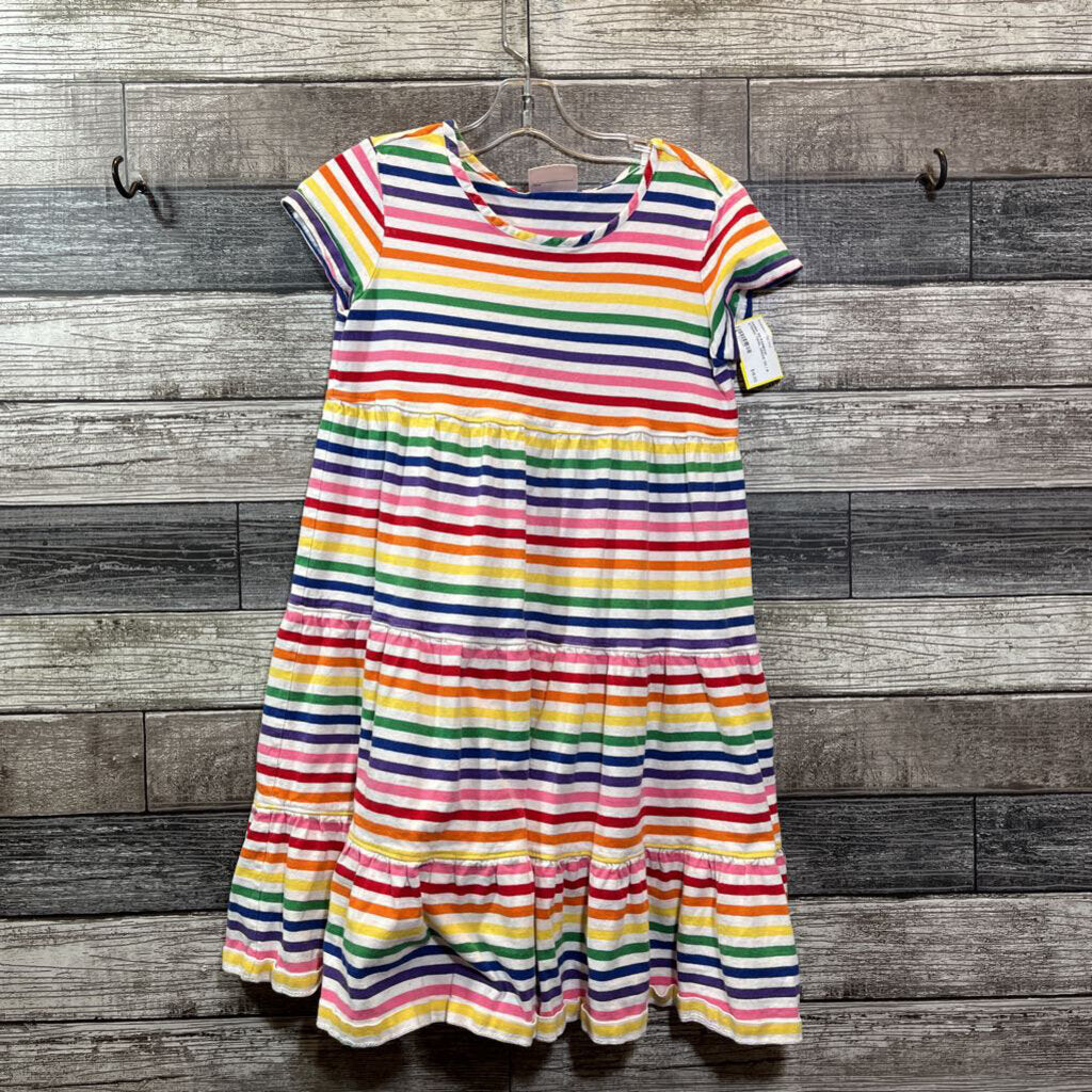 HANNA SS RAINBOW STRIPED TWIRL DRESS 130 / 8