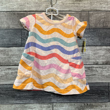 Load image into Gallery viewer, HANNA 2PC ORGANIC COTTON SS DRESS + BLOOMERS 70 / 6-12 MO
