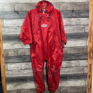 TUFFO RED RAINSUIT 5T