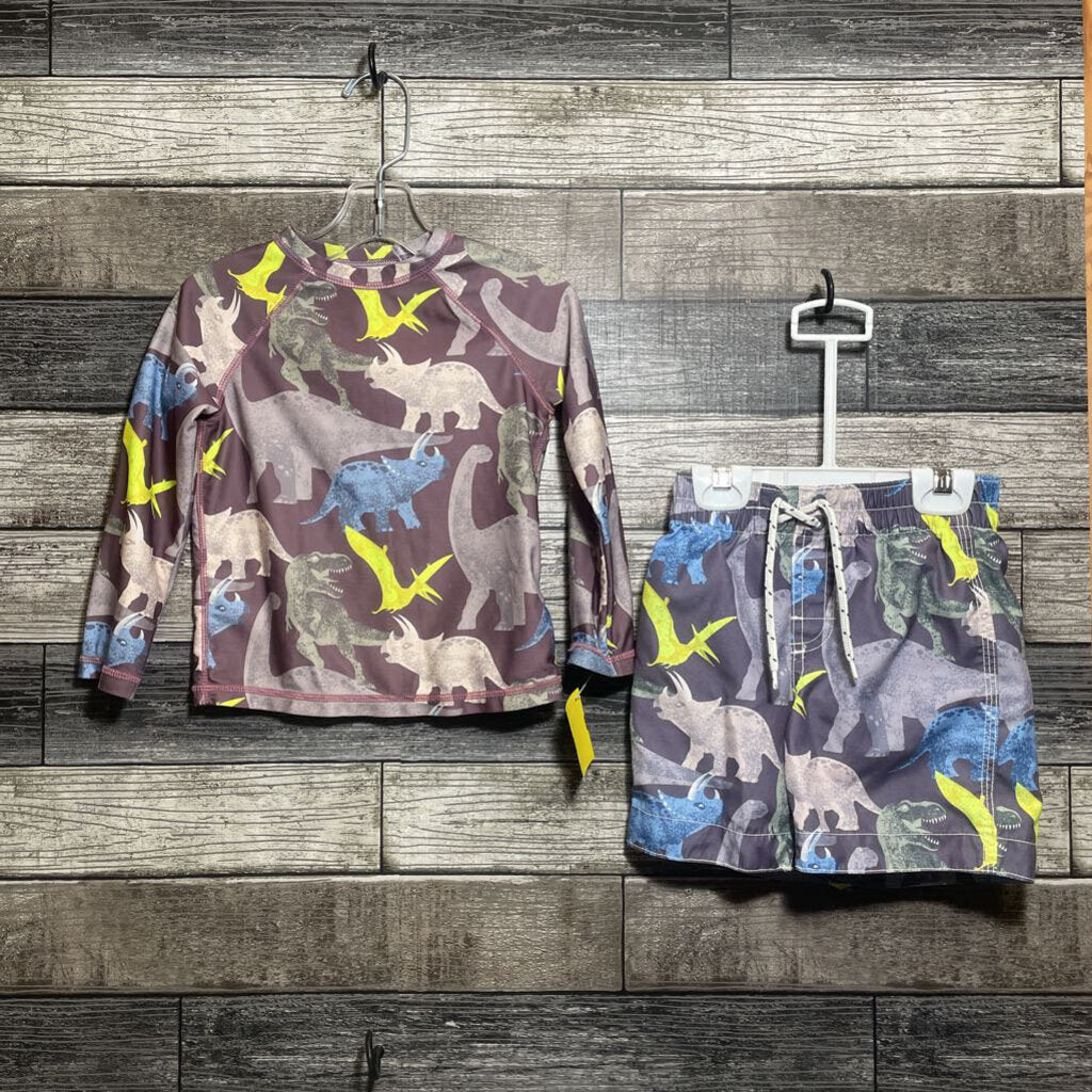 GAP 2PC LS RASH GUARD + TRUNKS 2