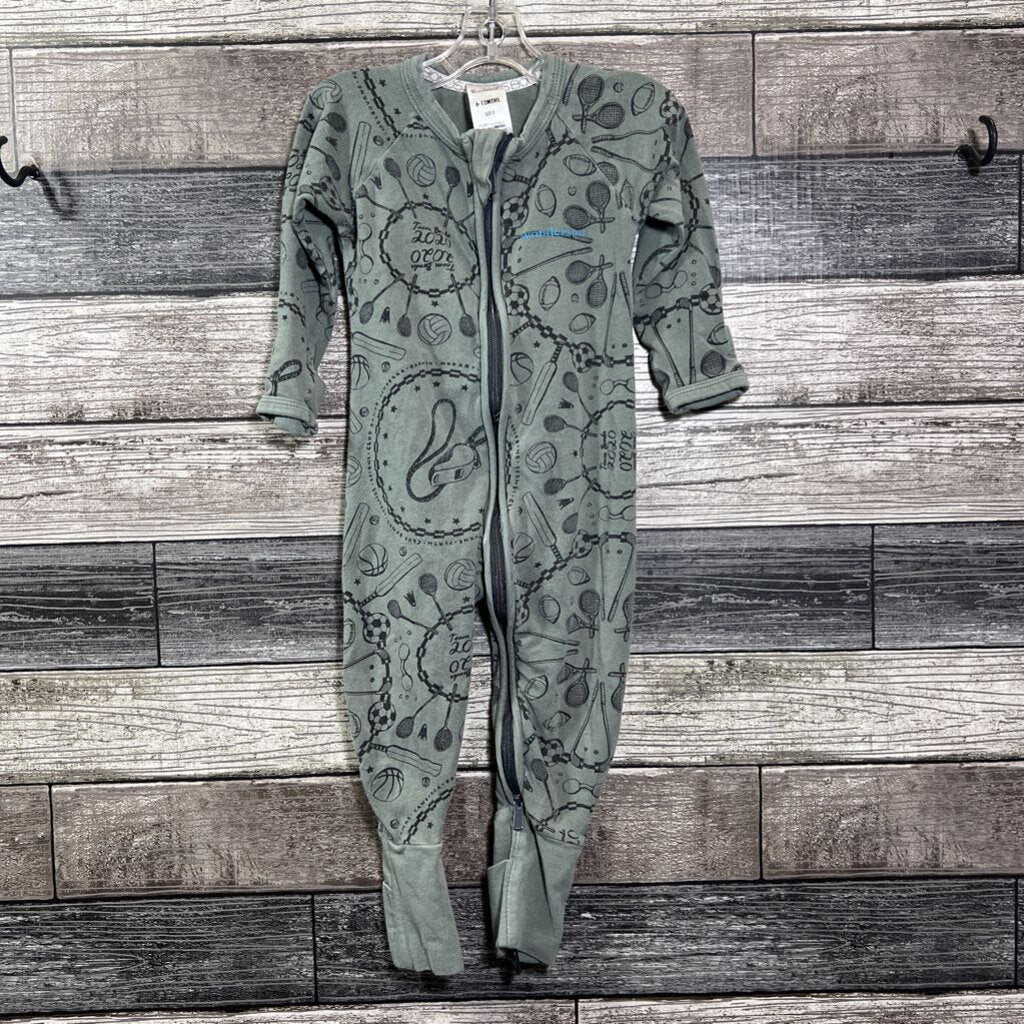 BONDS ZIPPED WONDERSUIT 6-12 MO