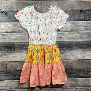 PEEK SS COTTON FLORAL WOVEN DRESS 8