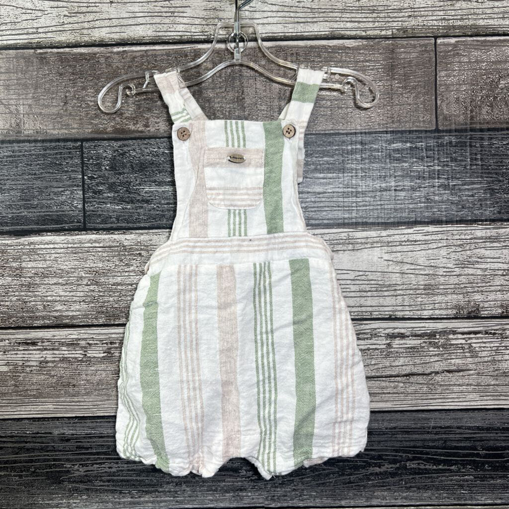 MAYORAL LINEN BLEND SHORT ROMPER