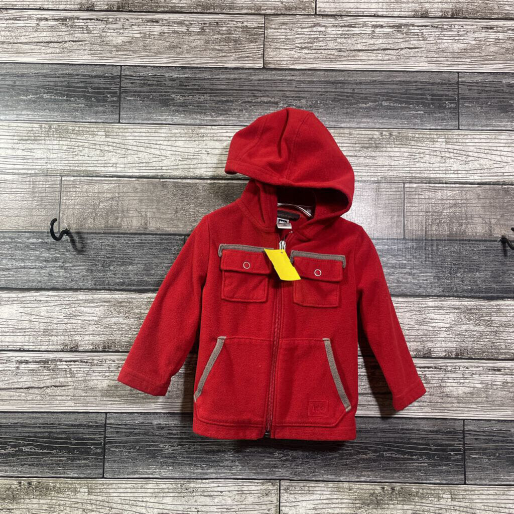 REI HOODED FLEECE JACKET 12 MO