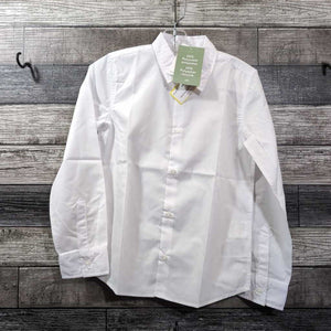 NWT H&M LS BUTTON DOWN WHITE SHIRT 7