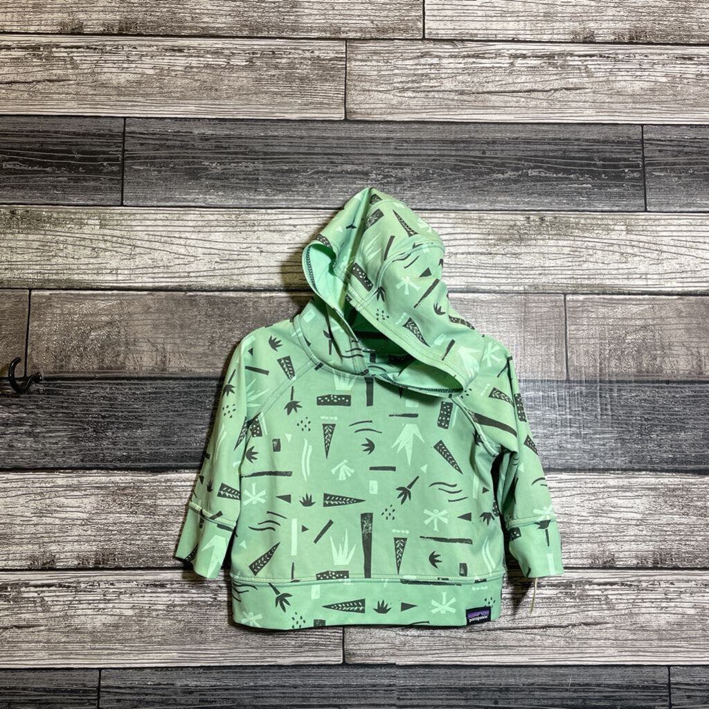 PATAGONIA CAPILENE COOL 50+ UPF LS HOODED SHIRT 3-6 MO