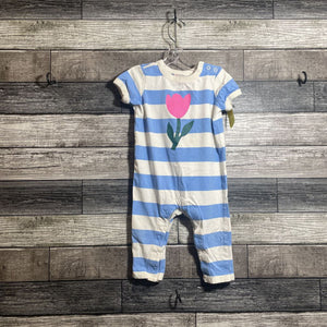 HANNA SS LONG ROMPER 75 / 12-18 MO