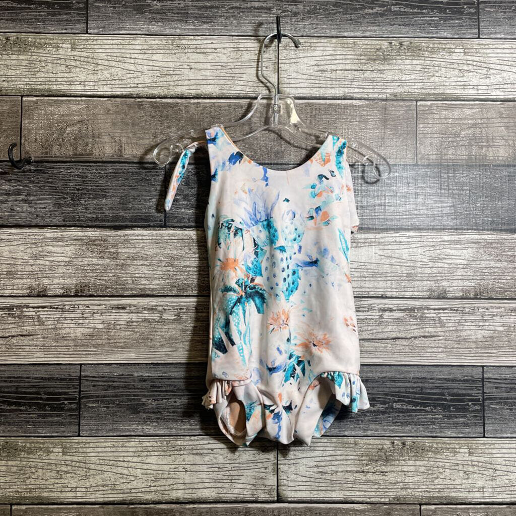 RUFFLE LEG 1PC SWIMSUIT 18 MO