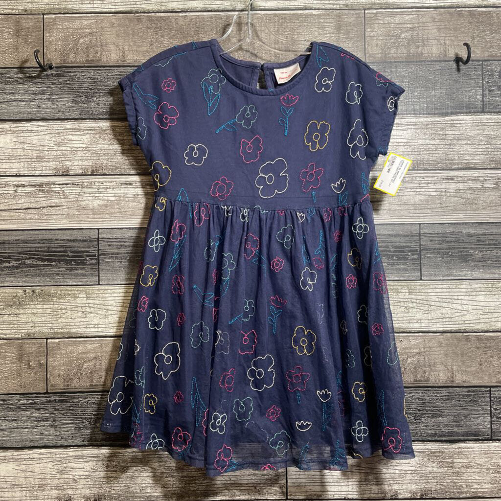 HANNA SS EMROIDERED TULLE LINED DRESS 120 / 6-7