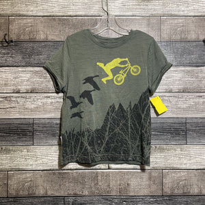 ICEBREAKER SS MERINO WOOL GRAPHIC T-SHIRT 5/6
