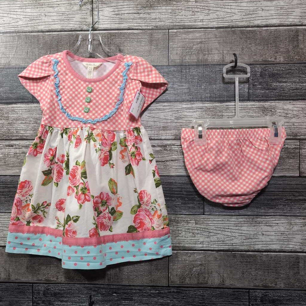 MATILDA JANE 2PC DRESS + BLOOMERS 18-24 MO