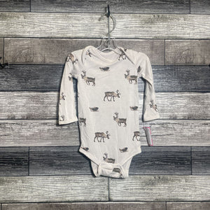 KYTE LS BAMBOO BODYSUIT 6-12 MO