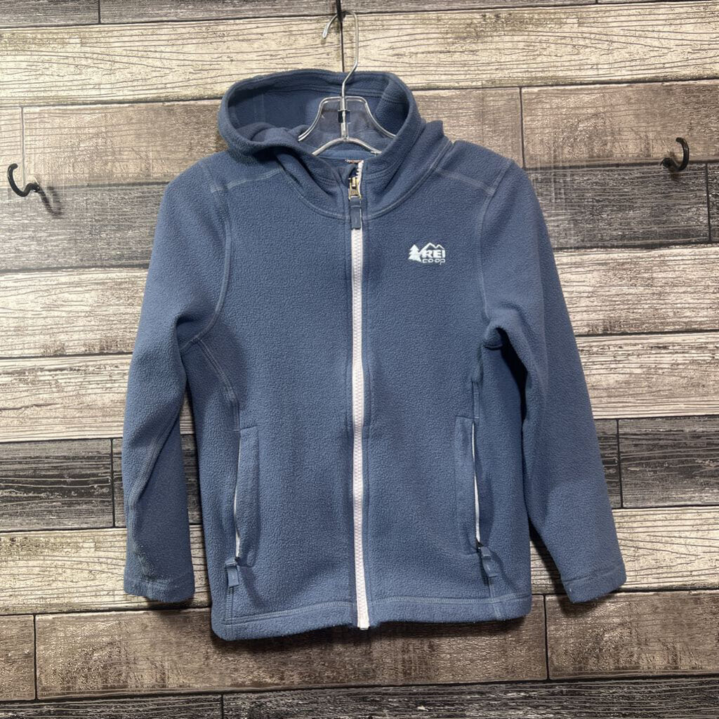 REI HOODED FLEECE JACKET 6/7