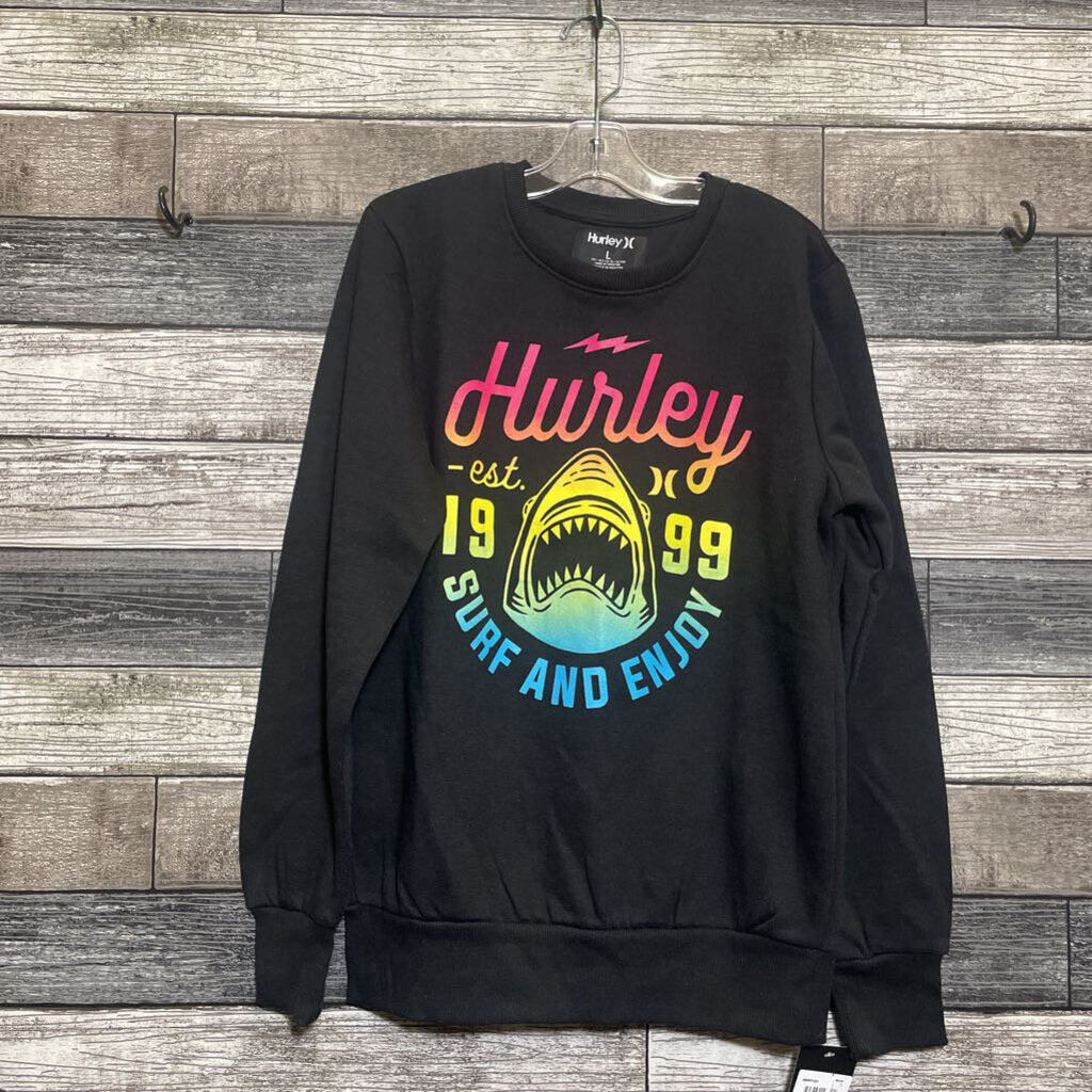 NWT HURLEY GRAPHIC SWEATSHIRT 14