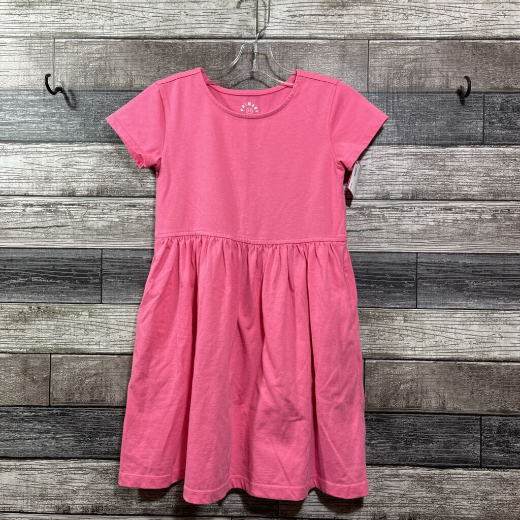PRIMARY SS KNIT POCKET DRESS 6/7