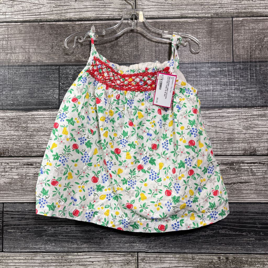 MINI BODEN LINED WOVEN COTTON TANK 12-18 MO
