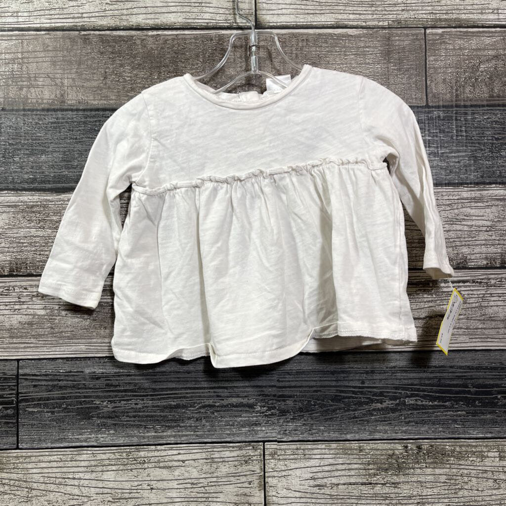 ZARA LS SHIRT 6-9 MO