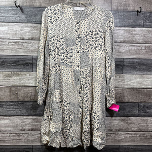 ZARA LS FLORAL RAYON DRESS 13/14