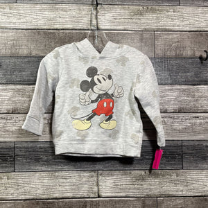 DISNEY MICKEY MOUSE HOODED SWEATSHIRT 12-18 MO