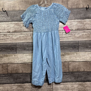 ZARA SS SMOCKED JUMPSUIT 12-18 MO