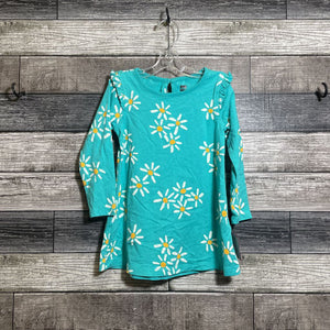 TEA LS COTTON PRINTED DRESS 18-24 MO