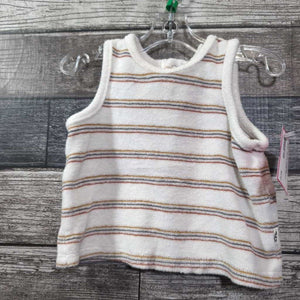 EASY PEASY ORGANIC TERRY CLOTH TANK 3-6 MO