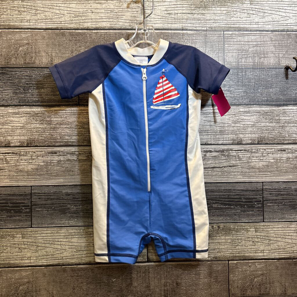 HANNA SS RASH GUARD SUIT 80 / 18-24 MO