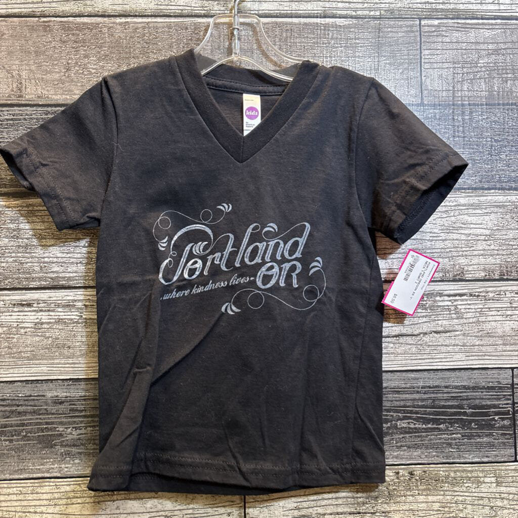 PORTLAND OREGON SS V-NECK T-SHIRT 2
