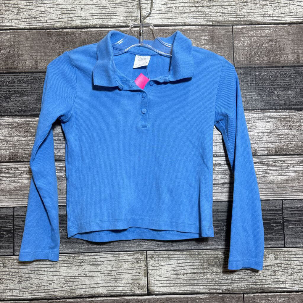 ZARA LS RIBBED POLO SHIRT 7