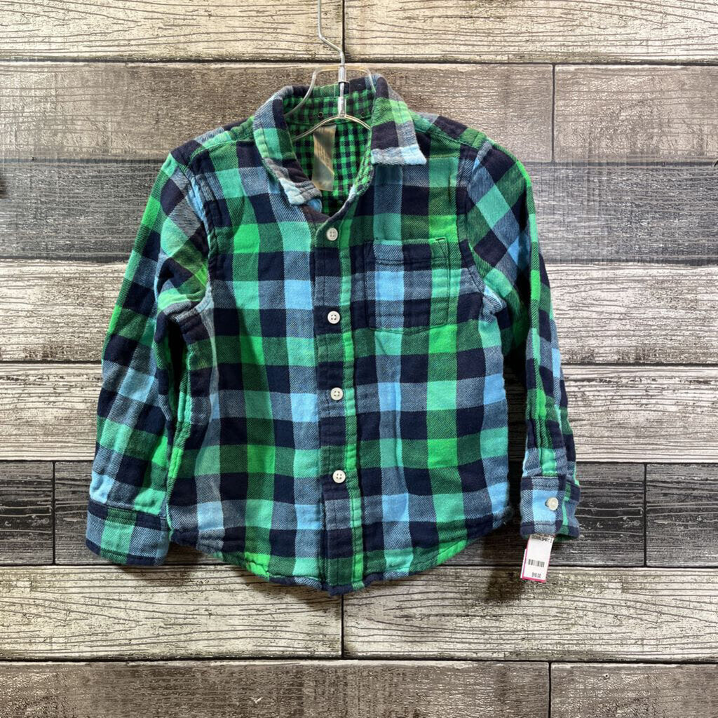 PRIMARY FLANNEL BUTTON DOWN SHIRT 3