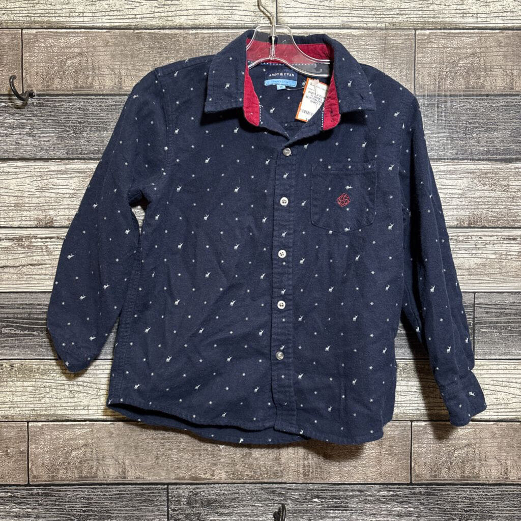 ANDY & EVAN FLANNEL BUTTON DOWN SHIRT 7