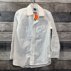 GAP LS WHITE DRESS SHIRT 5/6