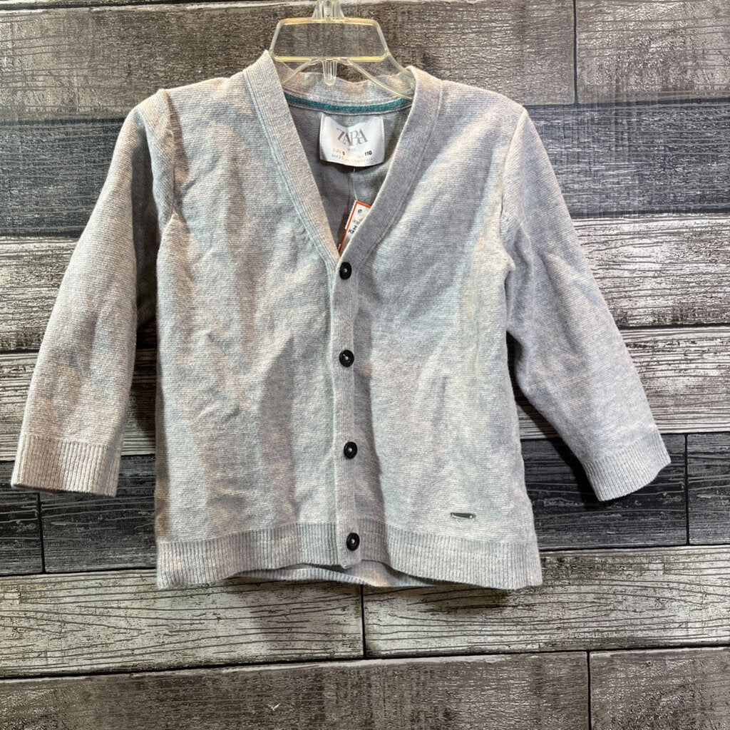 ZARA CABLE KNIT CARDIGAN SWEATER 5