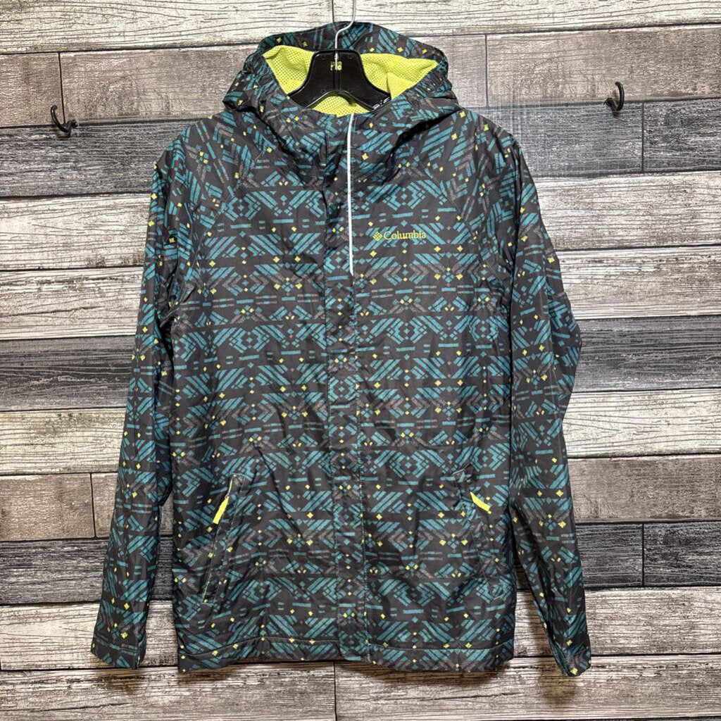 COLUMBIA OMNI-SHIELD WATERPROOF RAIN JACKET 14/16