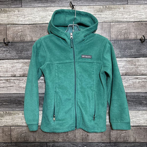 COLUMBIA FLEECE LINED HOODED JACKET 6/7