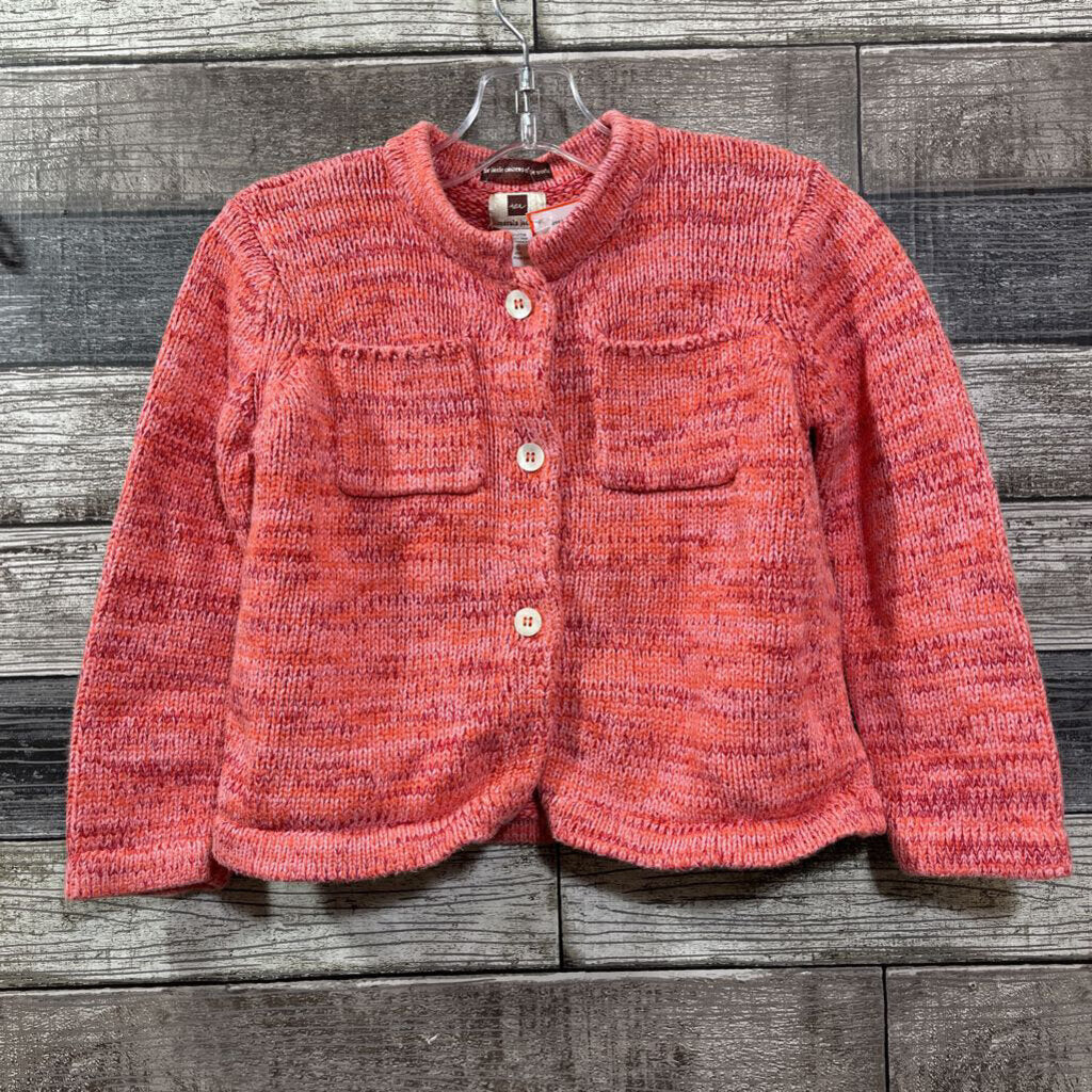 TEA PIMA COTTON CARDIGAN SWEATER 6