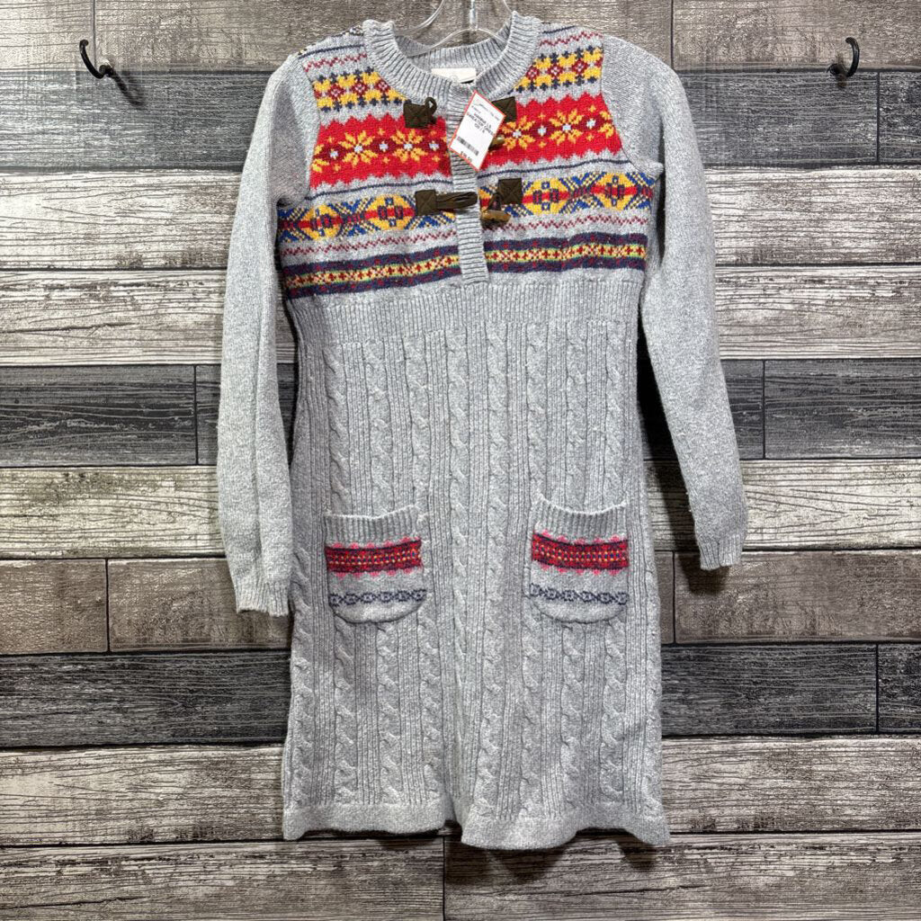 HANNA LS SWEATER DRESS 130 / 8