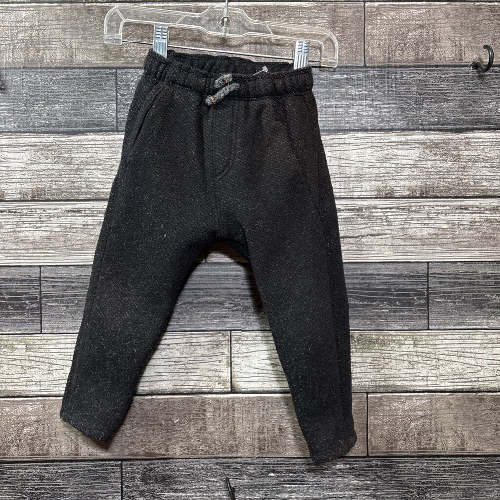 ZARA DRAWSTRING KNIT PANTS 2/3