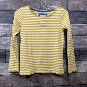 MINI BODEN LS SUPER SOFT POINTELLE STRIPED T-SHIRT 7/8