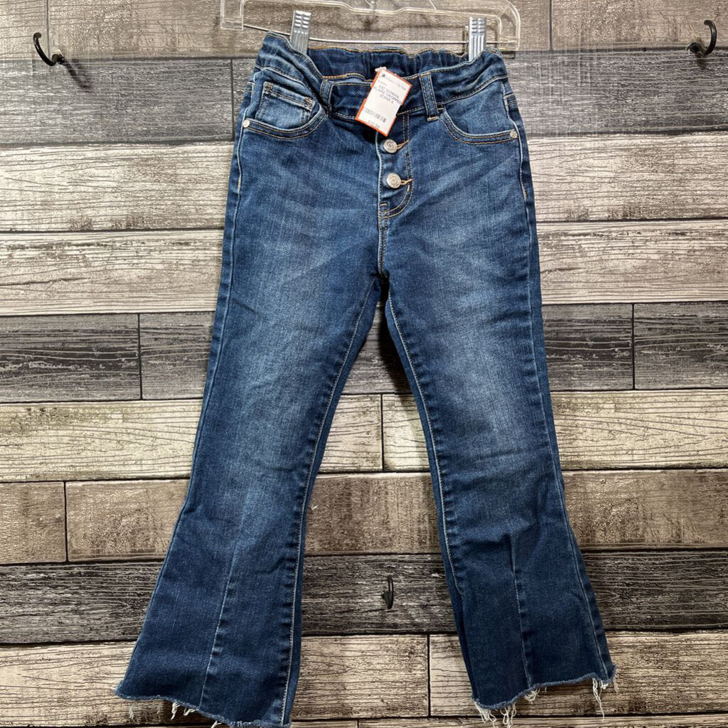 KID SCHOOL FLARE CROPPED JEANS 8